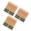 3Sets Khaki Mini Wood Display Blocks Sale Tags for Home Buffet 6
