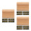 3Sets Khaki Mini Wood Display Blocks Sale Tags for Home Buffet 10