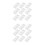 20Pcs White PVC Electrical Junction Box for Switch & 10