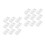 20Pcs White PVC Electrical Junction Box for Switch & 7