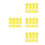 48Pcs Easy-to-Use Yellow Sewing Needle Threader for DIY Craft Projects 4