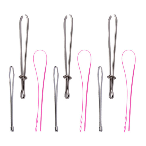 18Pcs DIY Drawstring Threader Metal Sewing Tool for Home Crafting