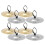 8Pairs Small Brass Finger Cymbals for Dance and Practice 3