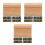 3Sets Khaki Mini Wood Display Blocks Sale Tags for Home Buffet 8