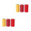 6Pcs Waxed Sewing Thread Assorted Colors Durable Craft Cord 8