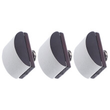 6Pcs Wooden Rocking Ink Blotter Brown Quick Dry Calligraphy Desk Tool