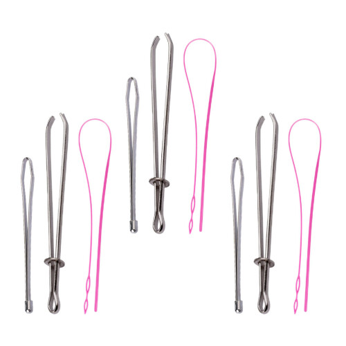 18Pcs DIY Drawstring Threader Metal Sewing Tool for Home Crafting 1