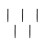 5Pcs Black Metal Fountain Pen with Replaceable Ink for Smooth Writing 8