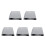 5Pcs Reusable Calligraphy Cloth Water Writing Mat Grey for Beginners 7