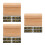 3Sets Khaki Mini Wood Display Blocks Sale Tags for Home Buffet 7