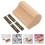 3Sets Khaki Mini Wood Display Blocks Sale Tags for Home Buffet 11