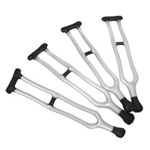 12Pcs Silver Inflatable Walking Stick Prank Toys Lightweight PVC Props