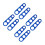 8Pcs Stainless Steel Spaghetti Measuring Ruler Blue Pasta Portion Tool 9
