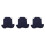 9Pcs Practical Blue Denim Chicken Saddles Comfortable Hen Vest 7