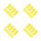 48Pcs Easy-to-Use Yellow Sewing Needle Threader for DIY Craft Projects 5