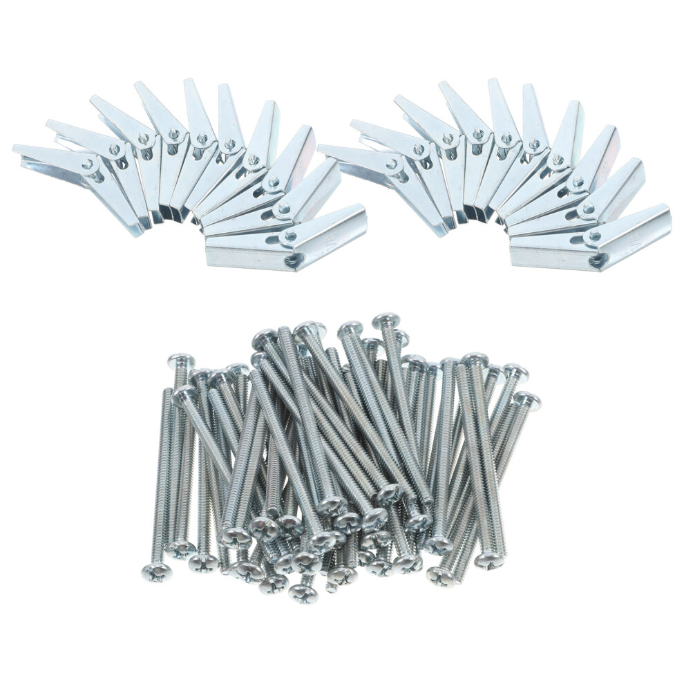 300Pcs Heavy Duty Drywall Anchors With Adjustable Steel Toggle Bolts 3584274446414