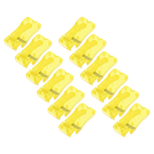 48Pcs Easy-to-Use Yellow Sewing Needle Threader for DIY Craft Projects 2