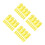 48Pcs Easy-to-Use Yellow Sewing Needle Threader for DIY Craft Projects 8