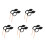 10Pcs Black Sugar Blowing Art Tools with Spare Pump for DIY Candy Art 5