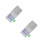 4Pcs Wall Mount Plastic Card Holder Rack for Warehouse and Office Use 9