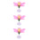 3Pcs Multi Plastic Artificial Peach Branches for Biology Study 7