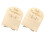 6Sets Beige Geboorte Met Clips Baby Shower 3