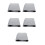 5Pcs Reusable Calligraphy Cloth Water Writing Mat Grey for Beginners 2