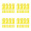 48Pcs Easy-to-Use Yellow Sewing Needle Threader for DIY Craft Projects 10
