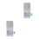 4Pcs Wall Mount Plastic Card Holder Rack for Warehouse and Office Use 7