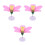 3Pcs Multi Plastic Artificial Peach Branches for Biology Study 9