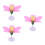 3Pcs Multi Plastic Artificial Peach Branches for Biology Study 4