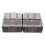8Pcs Black Plastic Multifunctional Display Boxes for Home and Office 1