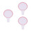 3Pcs Foam Single-Sided Judge Scoreboard Dry Erase Handheld 6