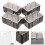 8Pcs Black Plastic Multifunctional Display Boxes for Home and Office 10