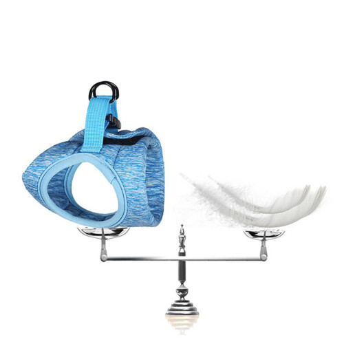 2Stk Haustier-Geschirr Skyblue Komfortabel Mit 2