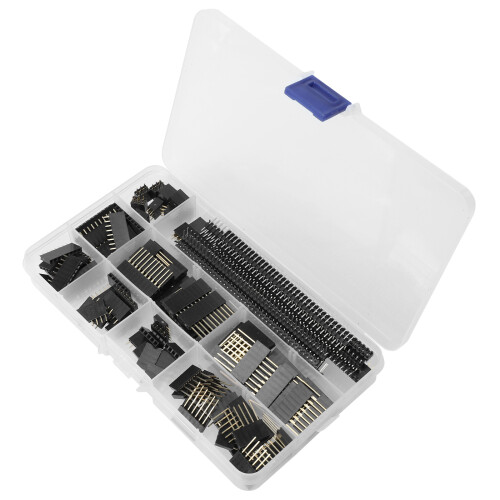 244Pcs Dual Row Ic Socket Solder Type Adapter for Electronic Use