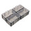 8Pcs Black Plastic Multifunctional Display Boxes for Home and Office 2