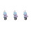 3Pcs Multi PVC Unicorn Dolls Motorcycle Handlebar Decor Unique Design 8