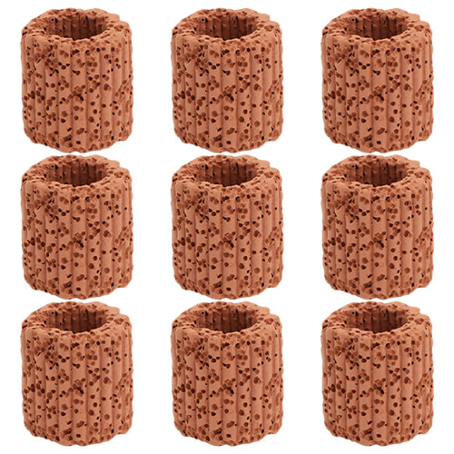 18Pcs Aquarium Ceramic Rings Filter Media Fish Tank Plant Fixed Ring 1