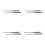8Pairs Reusable Silver Stainless Steel Long Chopsticks for Kitchen Use 9