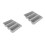2Pcs Grey Multi-Grid PP Shoe Boxes Home Storage Containers 5