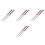 8Pairs Reusable Silver Stainless Steel Long Chopsticks for Kitchen Use 5