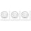 120Pcs Transparent Beaded Chain Crimp Stops for Vertical Blind Repair 6