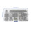 244Pcs Dual Row Ic Socket Solder Type Adapter for Electronic Use 9