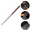 8Pairs Reusable Silver Stainless Steel Long Chopsticks for Kitchen Use 11