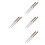8Pairs Reusable Silver Stainless Steel Long Chopsticks for Kitchen Use 7