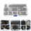 244Pcs Dual Row Ic Socket Solder Type Adapter for Electronic Use 10