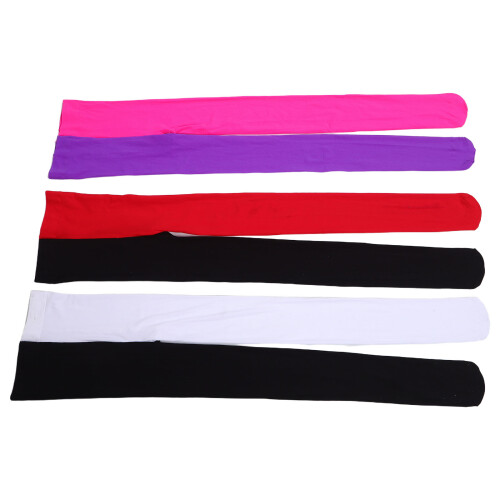 9Paren Zwarte En Witte Stretch Panty's Met Dubbele