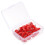 200Pcs Heart-Shaped Push Pin Tacks Red Plastic for Bulletin Board Use 3