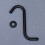Black S Shape Shower Arm Stainless Steel with Rustic Finish 6